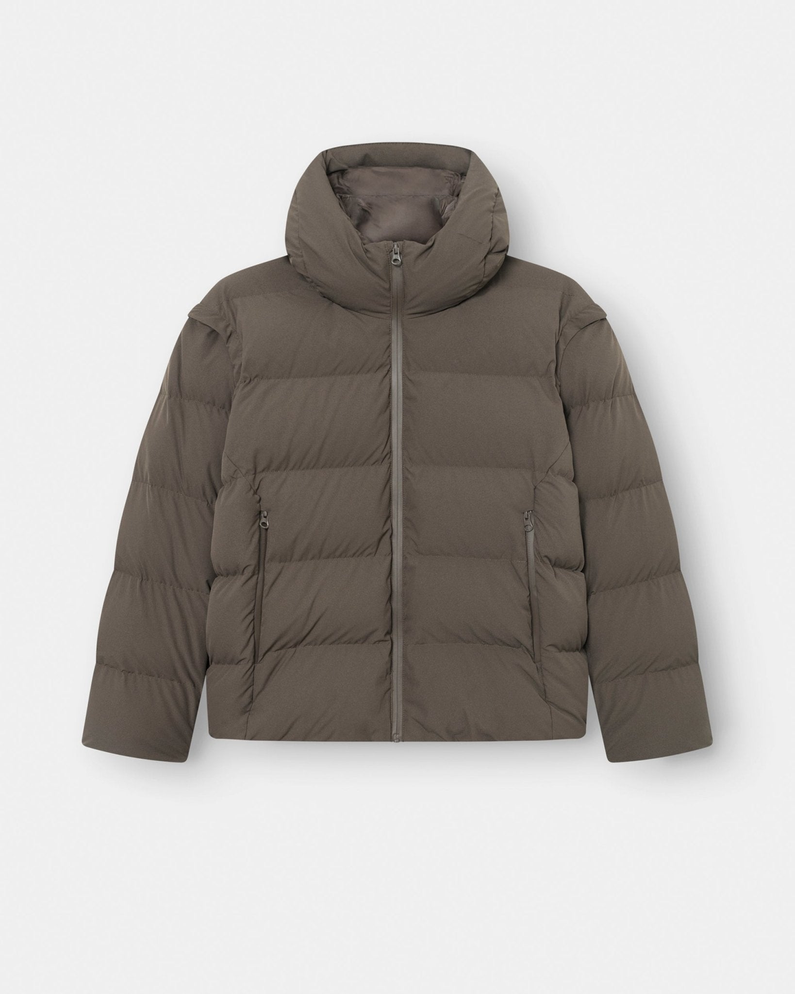 Puffer Jacket Brown